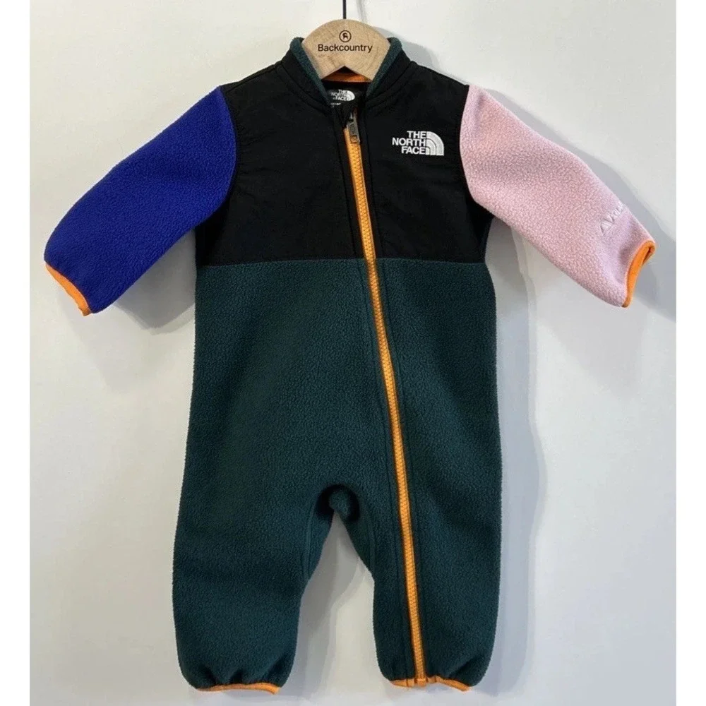 Baby THE NORTH FACE Polartec DENALI SNOW Bunting 3-6 Months Clean